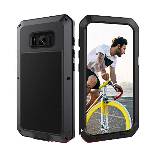 Beeasy Funda Samsung Galaxy S8,Antigolpes Rígida Robusta Antigravedad Carcasa Resistente al Impacto Militar Duradera Blindada Fuerte de Seguridad al Aire Libre Case Cover,Negro