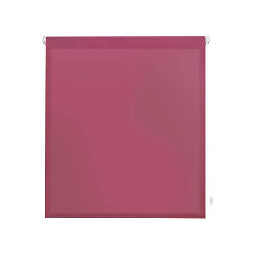 Blindecor Liso - Aure SIN HERRAMIENTAS, Estor enrollable Traslúcido, fucsia, 42 x 180 cm (ancho x alto)