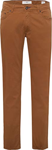 BRAX Style Cooper Fancy Marathon Flachgewebe Pantalones Rectos, Nougat-08/19, 38W x 32L para Hombre