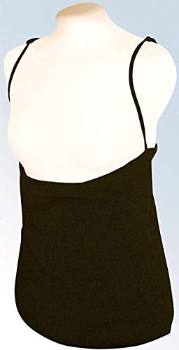 Breastvest - Camiseta para embarazada (talla 42/L), color negro