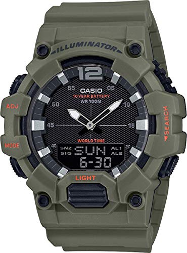 Casio Reloj para Hombre de Cuarzo con Correa en Resina HDC-700-3A2VEF