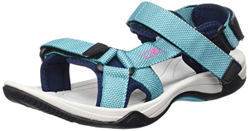 CMP - F.lli Campagnolo Hamal Wmn Hiking Sandal, Sandalias de Senderismo Mujer, Turquesa (Lake E813), 39 EU