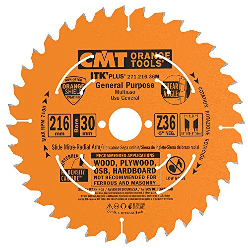 CMT Orange Tools 271.216.36M - Sierra circular (ultra itk) 216x1.7x30 z 36