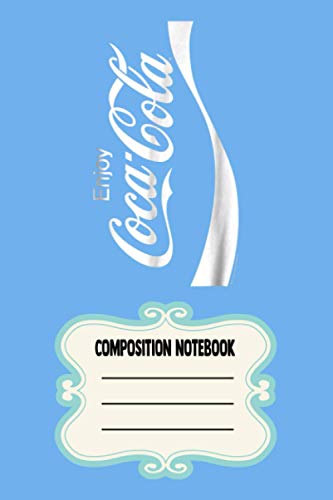 Coca-cola Coke Can Vertical Logo Costume Graphic IYM5B Notebook: 120 Wide Lined Pages - 6" x 9" - College Ruled Journal Book, Planner, Diary for Women, Men, Teens, and Children