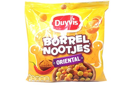 Curry Crisps | Duyvis | Borrelnootjes' Oriental | Peso total 300 gramos