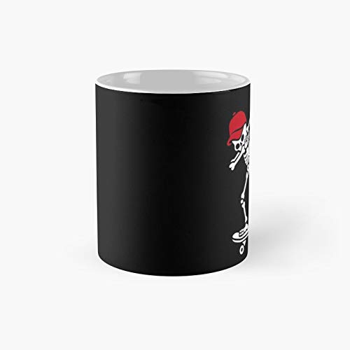 Dab Dabbing Skeleton Skateboard Skater Classic Mug