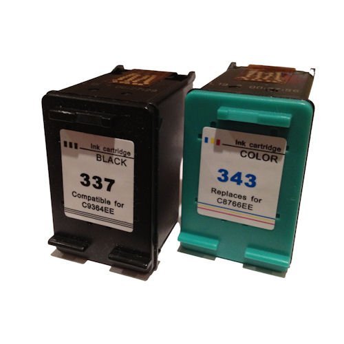 daryo123 – Cartucho de tinta remanufacturado de repuesto para HP 337 X L HP343 X L