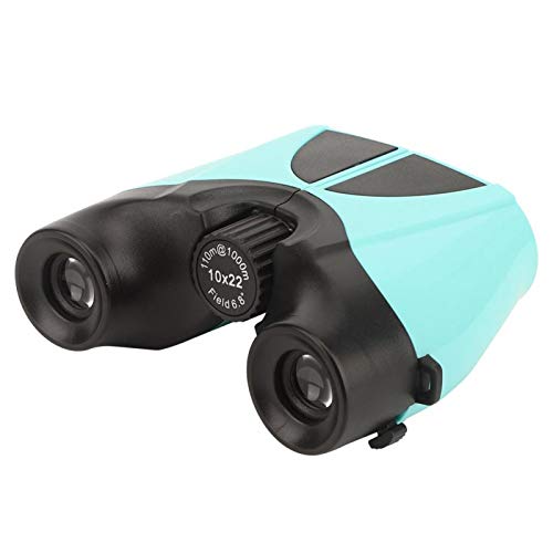 DAUERHAFT Mini telescopio Binocular Duradero Plegable 10X22 Ligero portátil para Viajes, Senderismo, Actividades Deportivas, Animales Salvajes