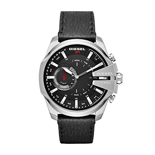 Diesel Reloj Analogico para Hombre de Cuarzo con Correa en Cuero DZT1010