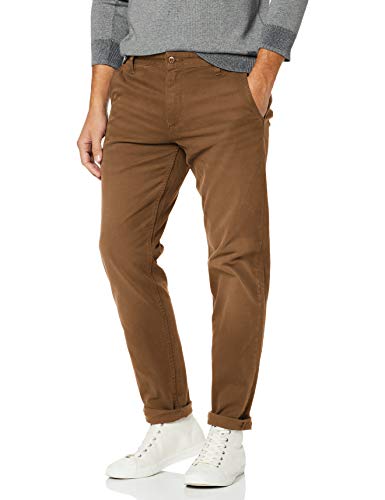 Dockers SEAWORN Khaki Tapered Pantalones, Marrón (Tobacco 0000), 31W / 34L para Hombre