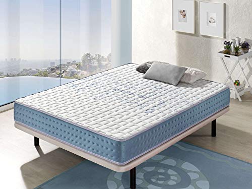 DORMISSIMO Colchon Hera Spring 150x190 – Altura 20 CM – Muelles Ensacados