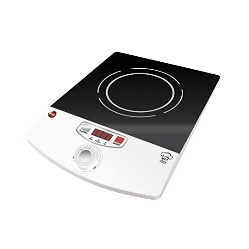 eldom Placa de Cocina de Inducción Portátil, PI100, 2000W, 18cm de Diametro