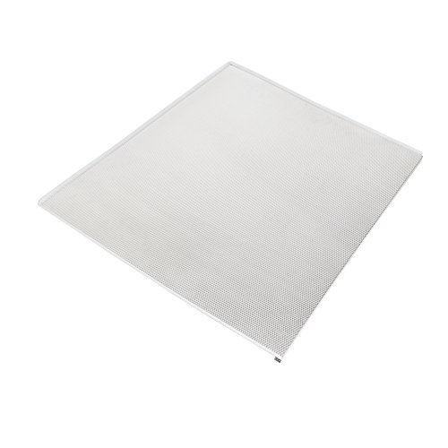 Emuca Protector fondo mueble cocina, fondo fregadero M100, 968 x 580 mm, espesor 16 mm, Aluminio