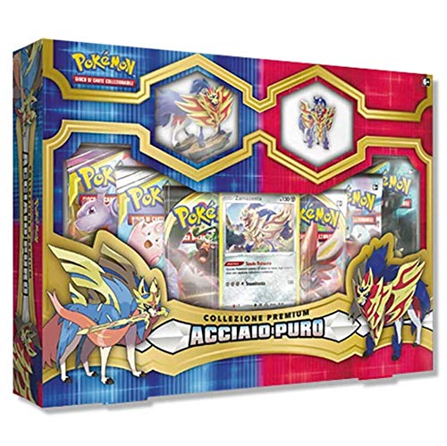 Fantàsia Zamazenta - Colección Premium Acero Puro Pokèmon (IT)