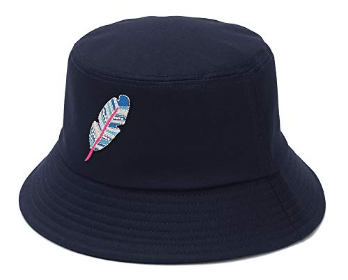 GEMVIE-Gorro Pescador Mujer Sombrero Pescador Hombre Bucket Hat de ala Ancha Protección Solar Gorro Pesca Plegable Sombreros Cubo Verano