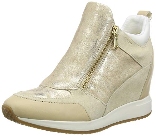 Geox D NYDAME E, Zapatillas Mujer, Beige (Sand C5004), 40 EU