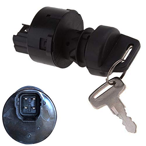 JJDD Interruptor de llave de encendido de repuesto con llaves para ARCTIC CAT 0430-090 0430-069 0430-105, dos llaves incluidas