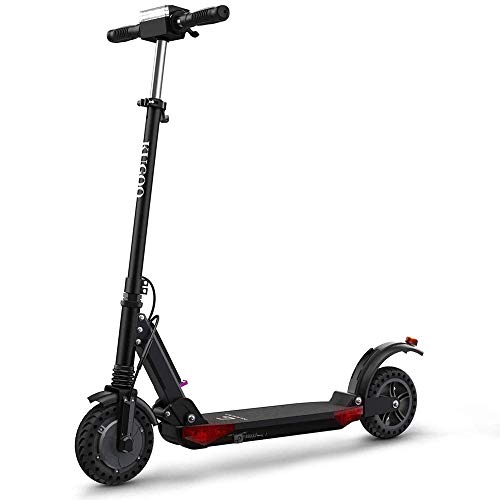 Kugoo S1 Pro Scooter eléctrico Plegable La Pantalla LCD del Motor 350W Muestra 3 Modos de Velocidad 30 km/h-Negro