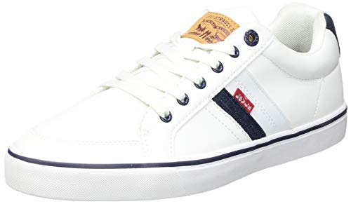 LEVIS FOOTWEAR AND ACCESORIAS Turner, zapatos de hombre, blanco, 42