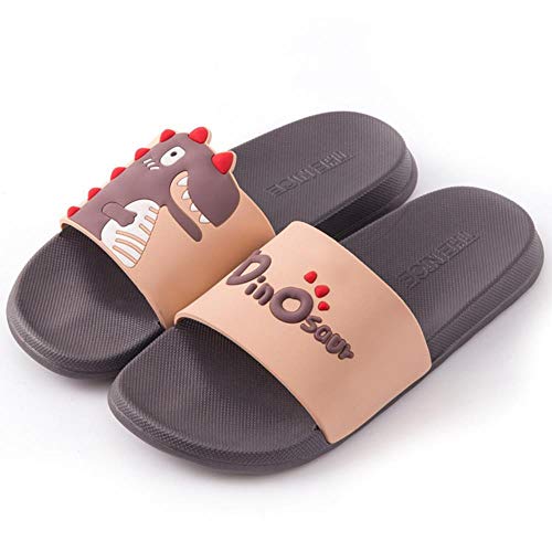 LLine Pantuflas para Mujer, baño en casa, baño, Pareja, Interior, Antideslizante, Entre Padres e Hijos, Zapatillas Frescas para Hombre, Fondo Suave de Verano, C, 18, Longitud Interior, 165 mm