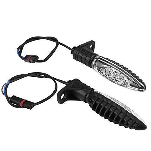 Luces de señal de Giro LED - 1 par de Luces Delanteras de Motocicleta Luz indicadora de señal de Giro LED para BMW R1200GS ADV 2014-2017.