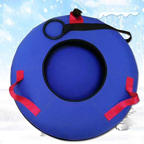 Lyanh Tubo de Nieve Inflable Comercial Tubo de Nieve con Mango, Anti-congelación, Invierno de Alto Rendimiento Trineo, esquí de Ocio al Aire Libre de los niños,100cm