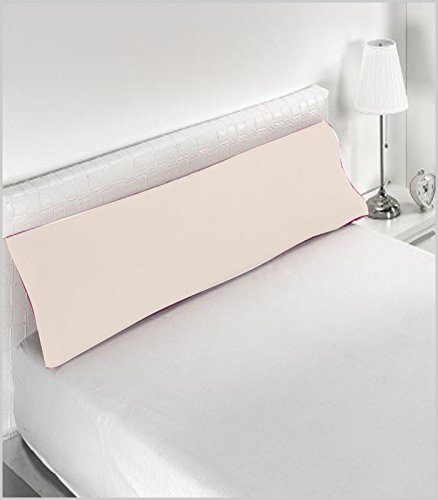 Miracle Home Funda Almohada, Suave y Cómoda, Algodón 50% Poliéster, Crudo, Cama 150