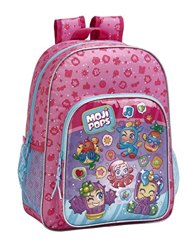 Mochila Escolar Niños de MojiPops Oficial, 330x140x420mm