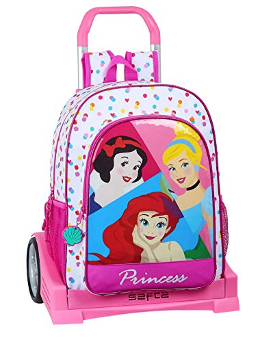 Mochila Safta 180 Espalda Ergonómica con Carro Safta Evolution de Disney Princess