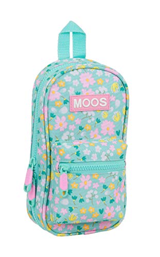 MOOS Neceser con 4 Estuches Liberty, 120x50x230m, multicolor