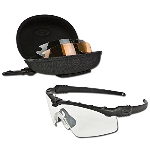 Oakley SI Ballistic M Frame 3.0 Array with Black Frame and Clear, Grey and Persimmon Lenses