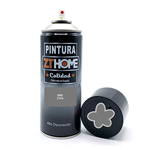 Pintura Spray Gris 400ml imprimacion para madera, metal, ceramica, plasticos / Pinta todo tipo de cosas y superficies Radiadores, bicicleta, coche, plasticos, microondas, graffiti