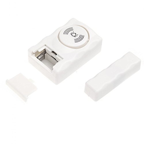 Rekkles Hilos de la Ventana de la Puerta Principal de Entrada de Alarma 105db Alarma magnética de Alarma de Seguridad del Sensor