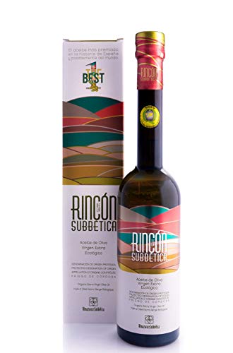 Rincon de la Subbetica 500 ml - Aceite de Oliva Virgen Extra Ecológico Variedad Hojiblanca