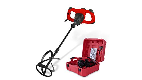 RUBI 24998 Mezclador Rubimix-16 ERGOMAX con Maleta de Transporte, 1600 W, 240 V, Rojo