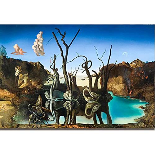 Salvador Dali Puzzle-Jigsaw Puzzles Para Adultos 1000, Mini Puzzles Para Adultos 1000 Piezas, 1000 Piezas Rompecabezas Para Adultos, Rompecabezas Para Adultos 1000 Piezas, Rompecabezas De Inteligencia