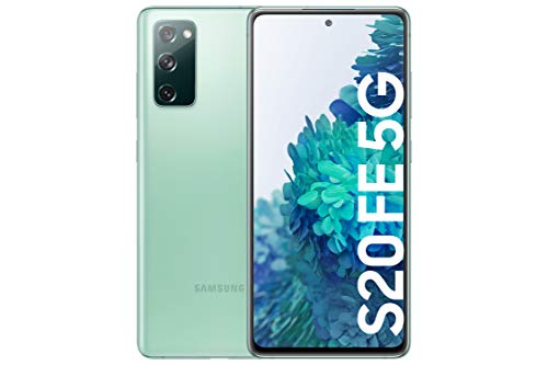 SAMSUNG Galaxy S20 FE 5G - Smartphone Android Libre, 256 GB, Color Verde [Versión española]