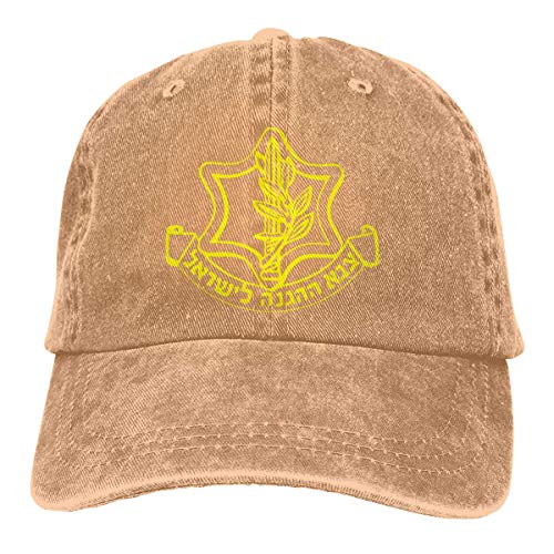 shenguang Casquette de béisbol de la Fuerza de Defensa israelí, Gorra Vintage Ajustable, Sombrero de Vaquero, función de sombreado, Unisex