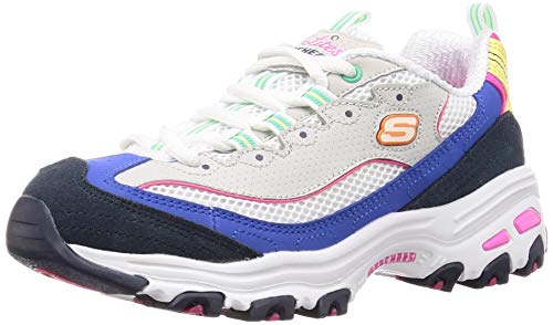 Skechers D'lites-Second Chance, Zapatillas Mujer, Multicolor, 40 EU