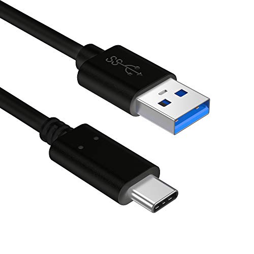 Slabo Cable de Datos Micro USB para LG G7 ThinQ | G8s ThinQ | G8X ThinQ | V40 ThinQ | V50 ThinQ 5G | K40S | K50S | Q Stylus | X Power 3 | G5 Carga/Sync - Negro