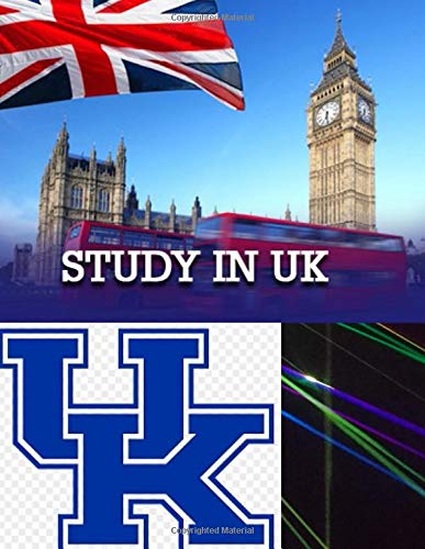 study in u k: university notebook  160 page 8.5*11 in