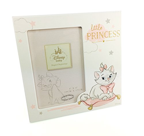 ukgiftstoreonline Disney Aristogatos - Marco de fotos de bebé en caja de regalo, diseño de Marie