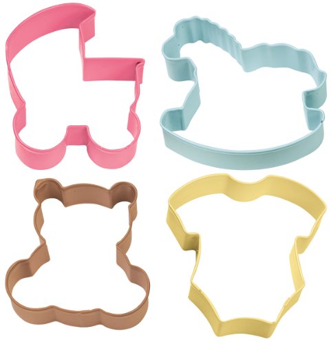 Wilton Pack de 4 cortadores de Galletas, Centimeters