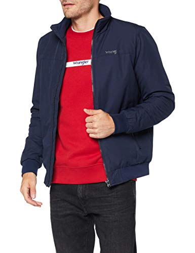 Wrangler Jacket Chaqueta bomber, Azul (Navy 114), X-Large para Hombre