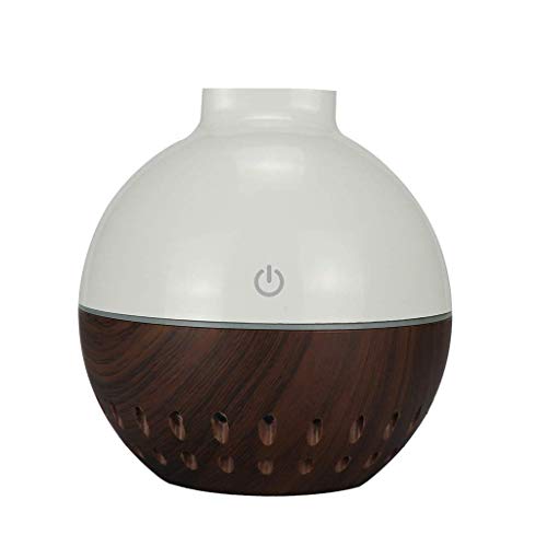 zyl Humidificador de Aroma Purificador LED Difusor de Aceite Esencial ultrasónico Aromaterapia (MulticolorA)