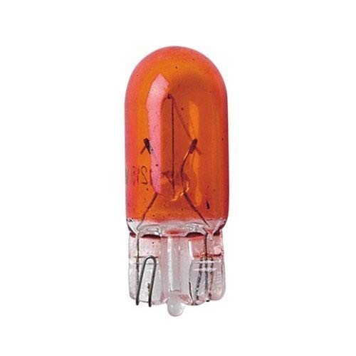 2 bombillas intermitentes ámbar naranja T10, W5W, WY5W, 12 V, homologadas por la CE
