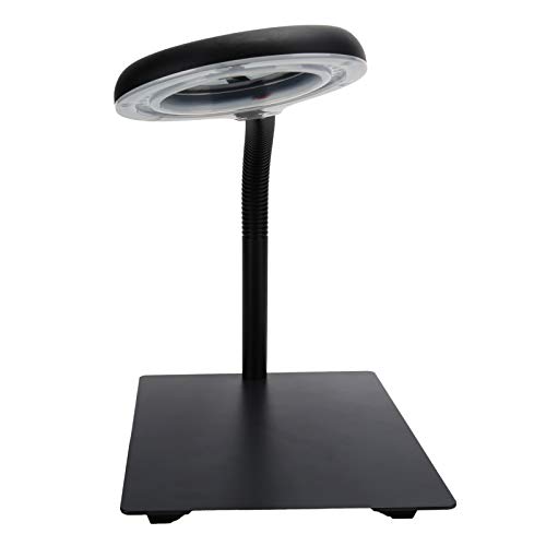 40LED Lupa de luz de lectura Luz de lupa flexible Lupa de ahorro de energía Lámpara de mesa Lupa Suministros de iluminación ajustables(European standard 110-220V)