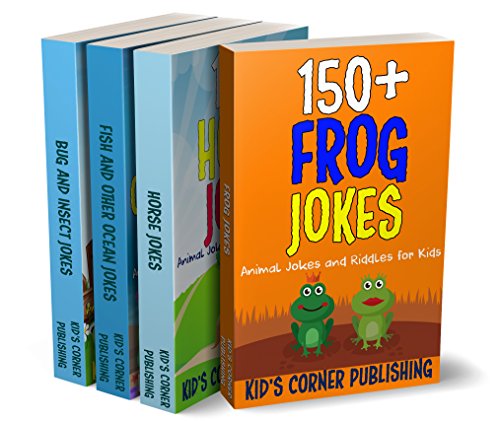 750+ FROG, HORSE, FISH AND OTHER OCEAN ANIMAL, BUG AND INSECT JOKES: 4 IN 1 ANIMAL JOKES AND RIDDLES FOR KIDS (English Edition)