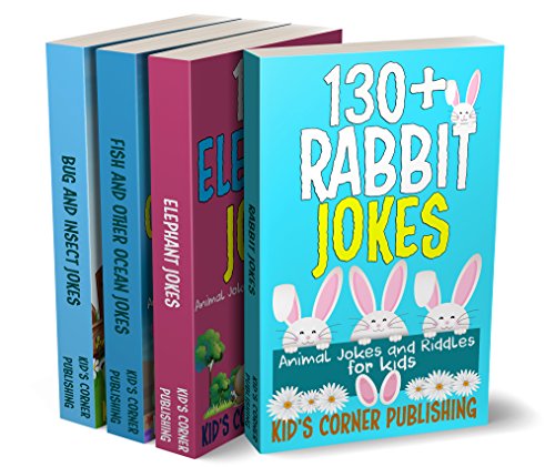 750+ RABBIT, ELEPHANT, FISH AND OTHER OCEAN ANIMAL, BUG AND INSECT JOKES: 4 IN 1 ANIMAL JOKES AND RIDDLES FOR KIDS (English Edition)