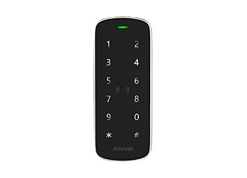 ANVIZ M3 Control Acceso IP65 con Lector RFID/Código Pin, TCP/IP y relé apriporta Integrados, Negro